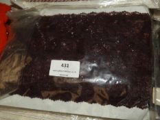 Three Cartons Containing Assorted Sequin and Decorative Ribbon (As Per Photograph)