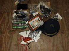 Mixed Lot of Sequins, Photo Frames, Elasticated Wa