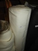 Roll of White Fabric
