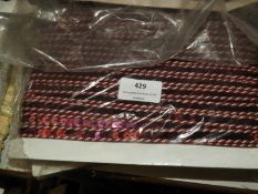 Three Cartons Containing Assorted Sequin and Decorative Ribbon (As Per Photograph)