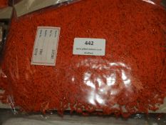 Three Cards Containing 10m of Orange & Gold Decora