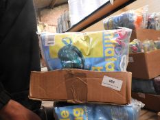 Ten Multicoloured Inflatable Backpacks