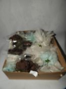 Box Containing 80 Pieces of Mixed Haberdashery (As Per Photograph)