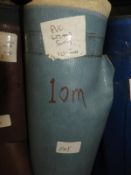 10m Roll of Sky Blue Lizard Upholstery Cloth