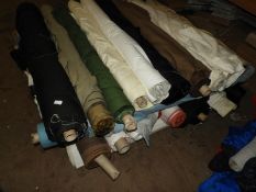 Assorted Fabrics (Various Lengths, Widths and Colo