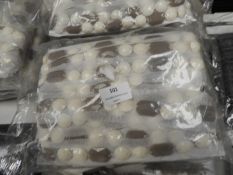 Three Cards of Decorative Braiding with Cream & Be