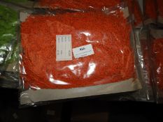 Three Cards Containing 10m of Orange & Gold Decora