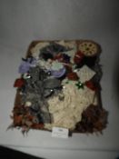 Box Containing 80 Pieces of Mixed Haberdashery (As Per Photograph)