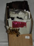 Assorted Cards of Assorted Fabric & Lace Ribbons a