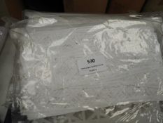 Three Packs of White Lace Braiding