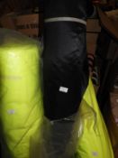 Roll of Black Fabric