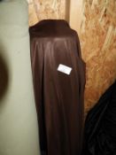 Roll of Black Fabric