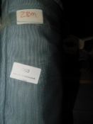 28m Roll of Blue Green Fabric