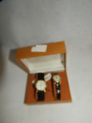 Four Boxed Sets of Ladies & Gents Wrist Watches