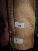 25m Roll of Peach Fabric