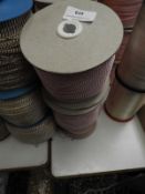 Three Rolls of Pink & Gold Decorative Ribbon