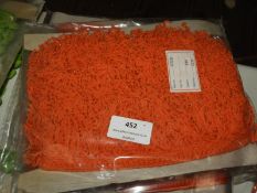 Three Cards Containing 10m of Orange & Gold Decora