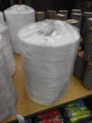 ~1000m of 25mm White Ribbon