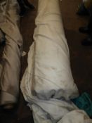 Large Roll of Off White Fabric
