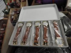 Five Boxes Containing Five Ladies Watches with Whi
