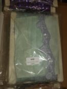 Three Cartons Containing Assorted Sequin and Decorative Ribbon (As Per Photograph)