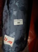 27m Roll of Blue Self Pattern Fabric