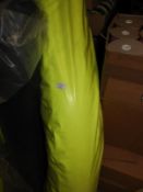 Roll of Day Glow Green High Vis Fabric