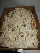 Box Containing 80 Pieces of Mixed Haberdashery (As Per Photograph)