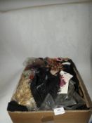 Box Containing 80 Pieces of Mixed Haberdashery (As Per Photograph)