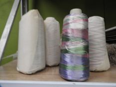 Ten Roll Containing ~2500m of Assorted Multicolour