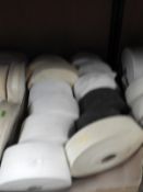 Box Containing Mixed Rolls of Felt Fabric