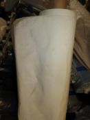 Roll of White Roller Blind Fabric