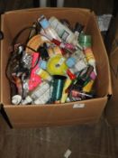 Box of Various Haberdashery and Crafting Items