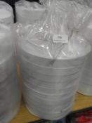 ~1000m of 25mm White Ribbon