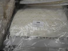 Three Packs of Cream Lace Braiding