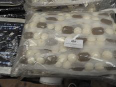 Three Cards of Decorative Braiding with Cream & Be