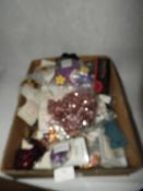 Box Containing 80 Pieces of Mixed Haberdashery (As Per Photograph)
