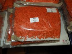 Three Cards Containing 10m of Orange & Gold Decora