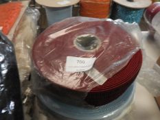Five Rolls of Assorted Ribbon and Banding