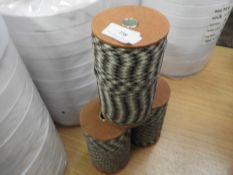 ~1000m of 25mm White Ribbon