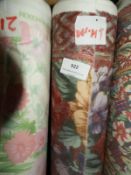 14m Roll of Floral Fabric