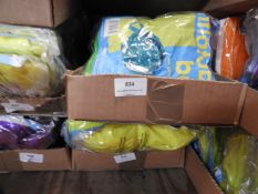 Ten Multicoloured Inflatable Backpacks