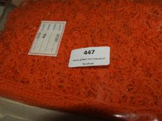 Three Cards Containing 10m of Orange & Gold Decora