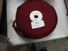 Roll of Burgundy Elastic Waistbanding