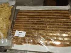 Three Cartons Containing Assorted Sequin and Decorative Ribbon (As Per Photograph)