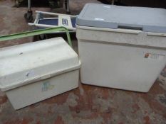 Cool Box and Plastic Storage Box