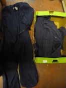 *Three Sets of Blue Work Overalls