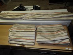 Roman Blind and a Pair of Curtains