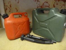 5L & 10L Plastic Petrol Cans