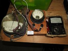 Three Electrical Meters